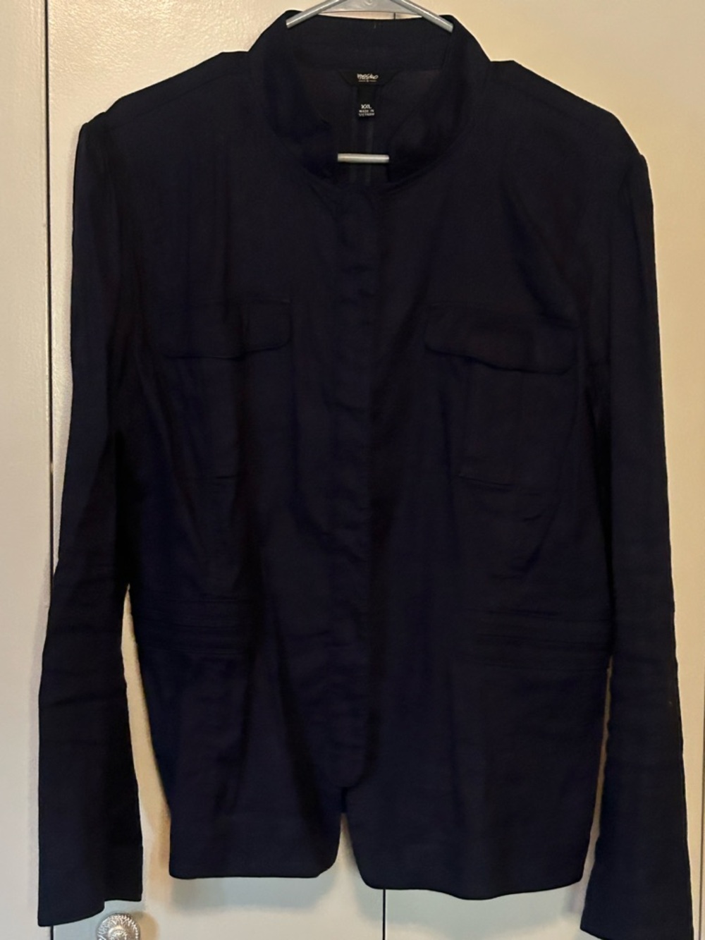 Mossimo Supply Co. Dark Navy Women's Blazer Jacket